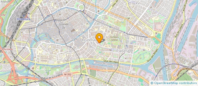 localisation de l'entreprise EUGENE NEUNREITER à STRASBOURG