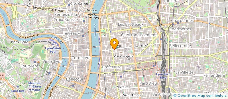 localisation de l'entreprise EUGENE PONS 2020  LYON