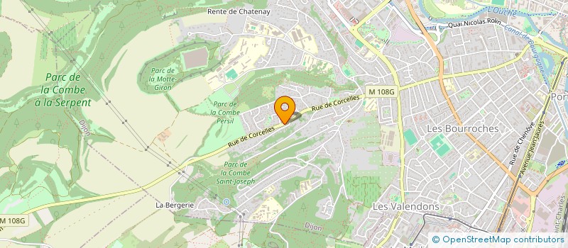 localisation de l'entreprise EUGENIE à DIJON