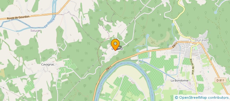 localisation de l'entreprise EUGENIE  DURAVEL