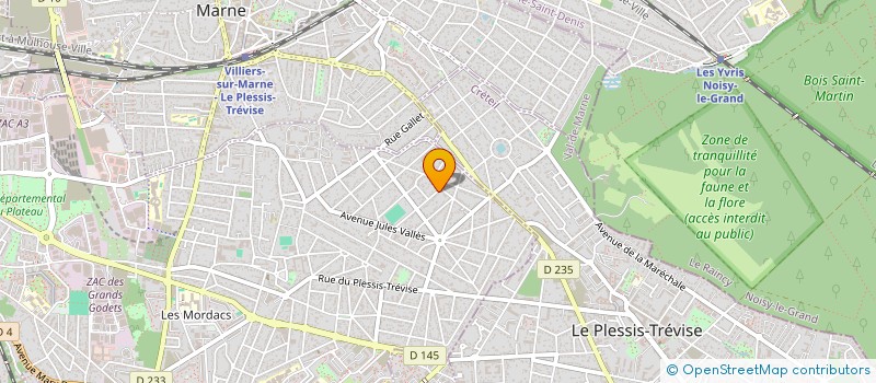 localisation de l'entreprise EUGENIE  CHAMPIGNY-SUR-MARNE