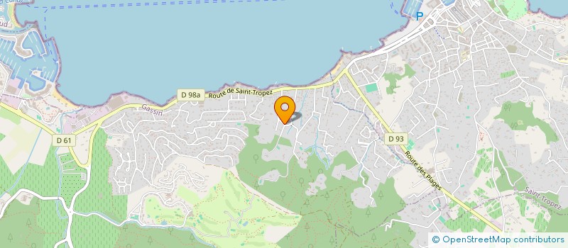 localisation de l'entreprise EUGENIE DEYRA GOLF  GASSIN