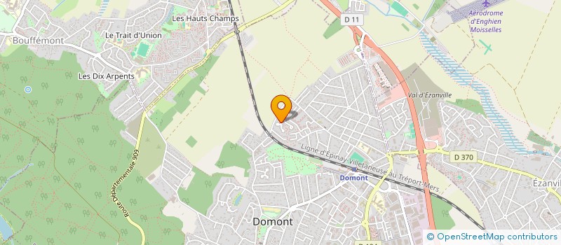 localisation de l'entreprise EUGENIE NOBLESSE OBLIGE à DOMONT