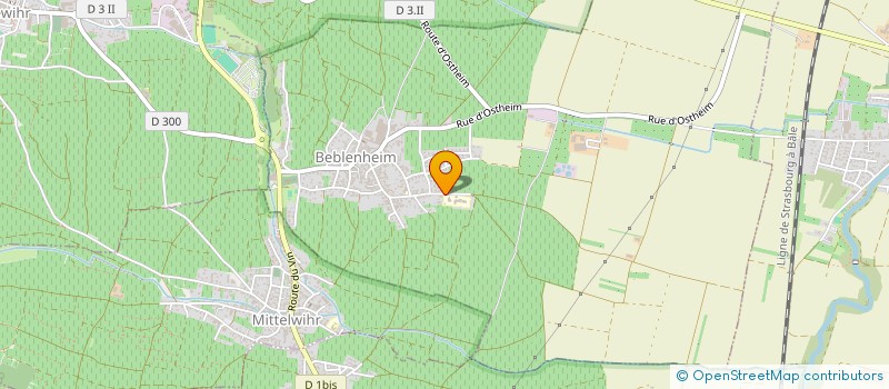 localisation de l'entreprise EUGENIE PARIS  COLMAR