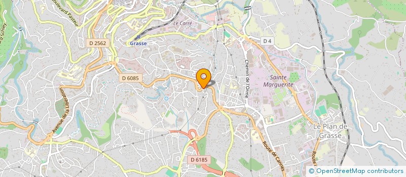 localisation de l'entreprise EUGENIO PUCCI VTC 06  GRASSE