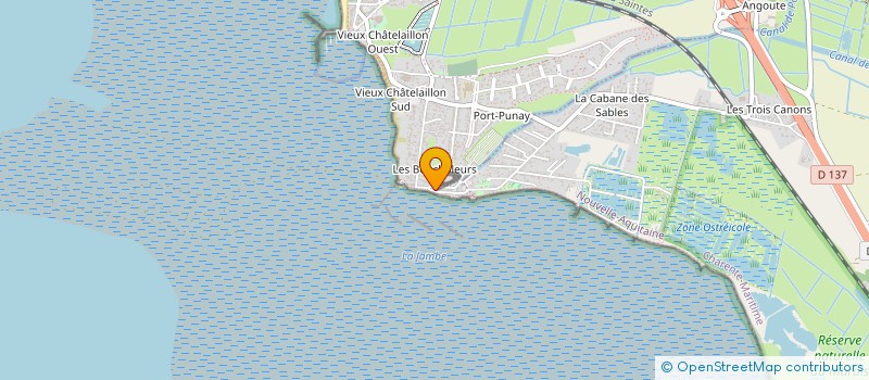 localisation de l'entreprise EUGENOL à CHATELAILLON-PLAGE