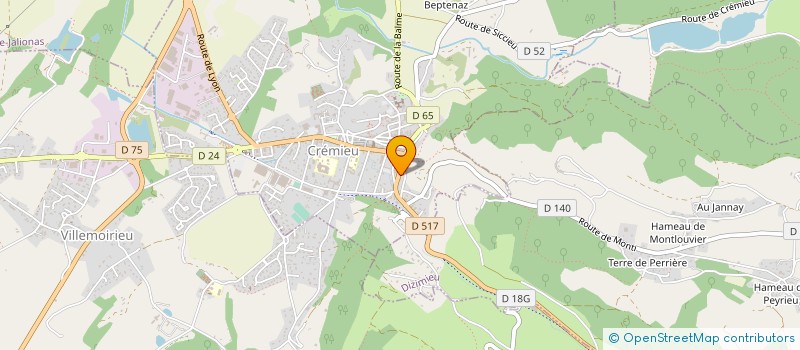 localisation de l'entreprise EUHENAIR CONSULTING à CORBAS