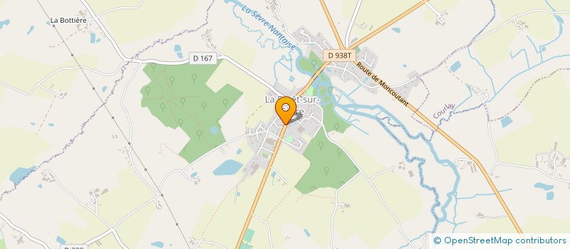 localisation de l'entreprise EUKA  LA FORET-SUR-SEVRE