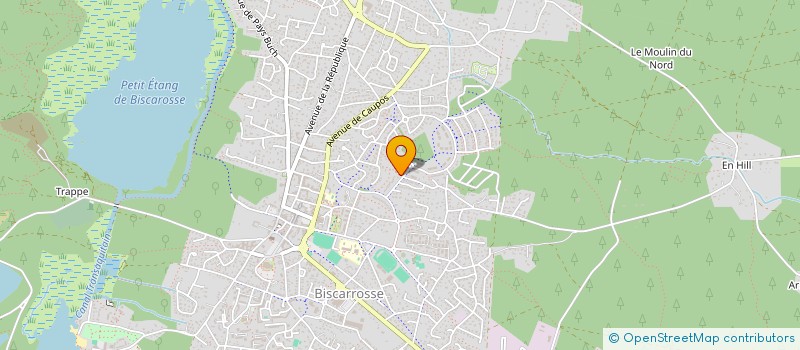 localisation de l'entreprise EUKELADE  BISCARROSSE