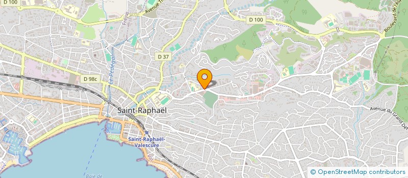 localisation de l'entreprise EUKLES à SAINT-RAPHAEL
