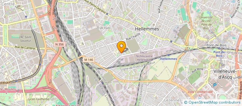 localisation de l'entreprise EUL'CHTIMATE CLUB DE LILLE à LILLE