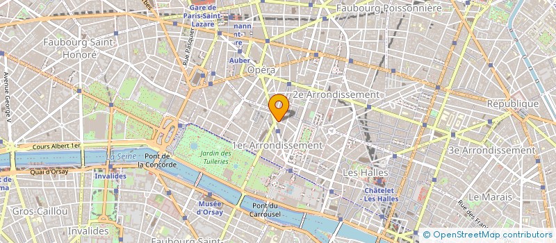 localisation de l'entreprise EULIDIA  PARIS