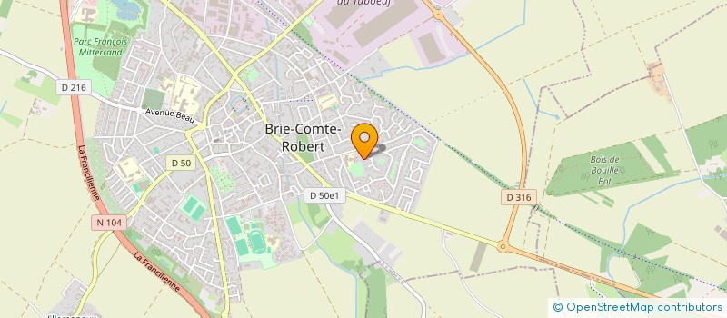 localisation de l'entreprise EULIM INNOVATIONS  BRIE-COMTE-ROBERT