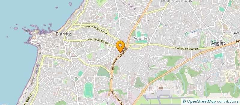 localisation de l'entreprise EULIOPARC à BIARRITZ