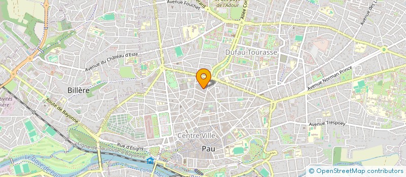 localisation de l'entreprise EULOGE SARL à PAU