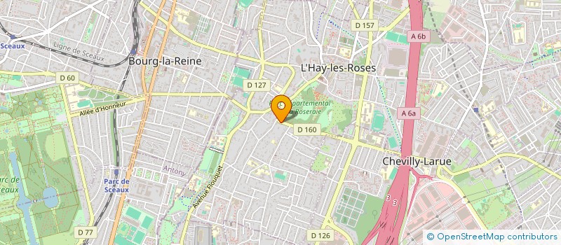 localisation de l'entreprise EUMYCE  L'HAY-LES-ROSES