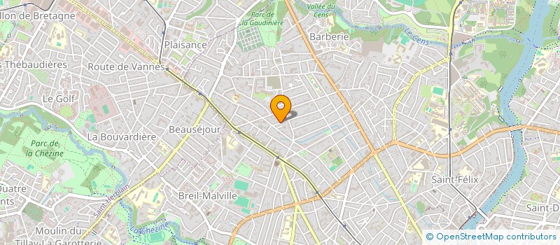 localisation de l'entreprise EUMYLAW à NANTES