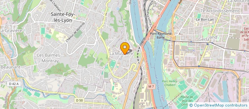 localisation de l'entreprise EUNOIA  LA MULATIERE