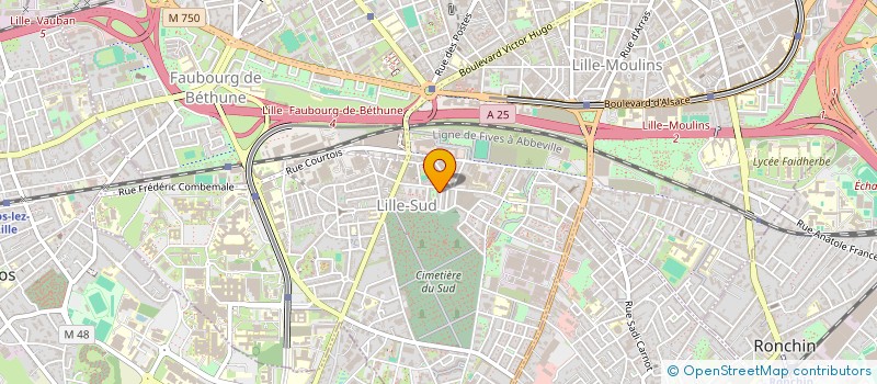 localisation de l'entreprise EUNOIA à LILLE