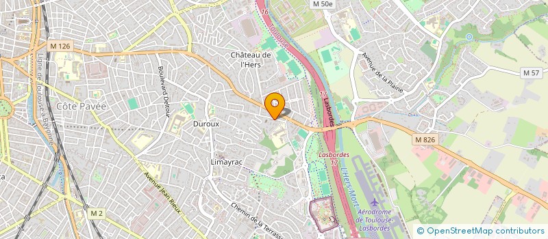 localisation de l'entreprise EUNOIA CONSEIL  TOULOUSE