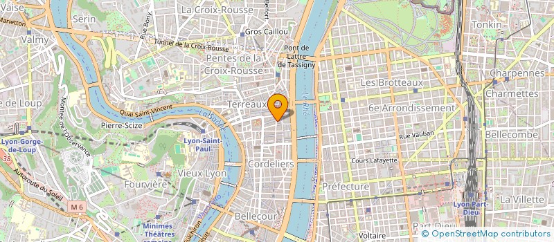 localisation de l'entreprise EUNOMIA, NOTAIRES à LYON