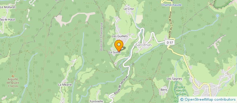 localisation de l'entreprise EUPALINOS  SARCENAS