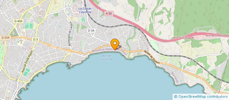 localisation de l'entreprise EUPHEME CIVITAS  LA CIOTAT