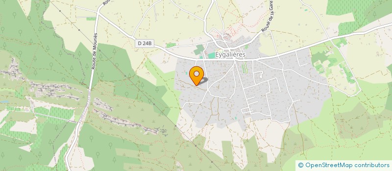localisation de l'entreprise EUPHORBE EN PROVENCE  EYGALIERES