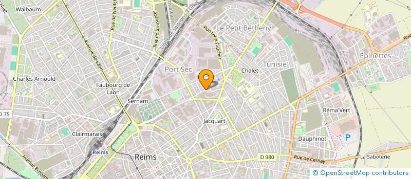 localisation de l'entreprise EUPHORBIA SOLUTIONS à REIMS