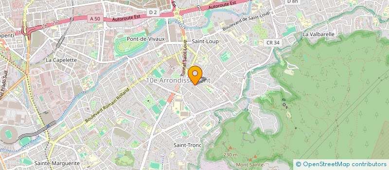 localisation de l'entreprise EUPHORIE ARMENIENNE GARDERIE à MARSEILLE