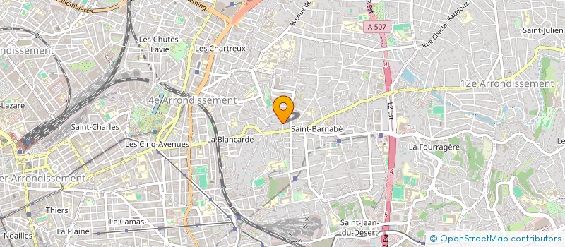 localisation de l'entreprise EUPHORIQUES à MARSEILLE