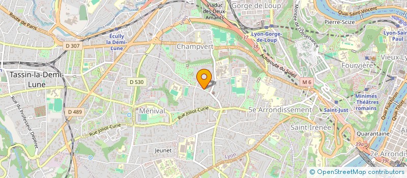 localisation de l'entreprise EUPHORY  LYON