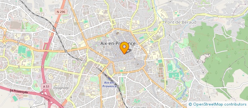 localisation de l'entreprise EUPHRON  AIX-EN-PROVENCE
