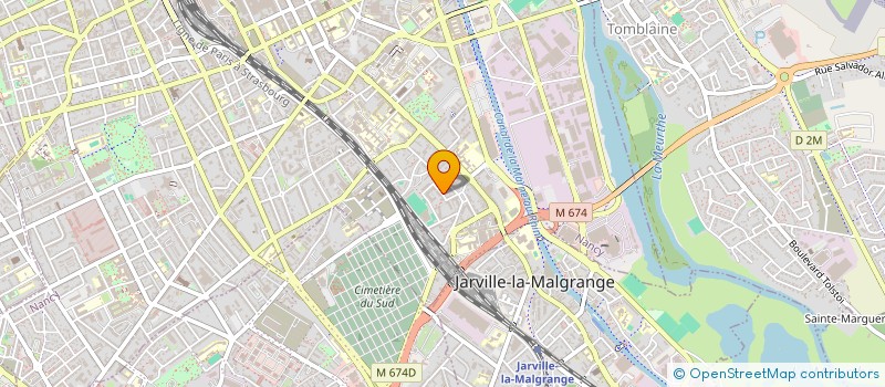 localisation de l'entreprise EUQAIDOZ  NANCY