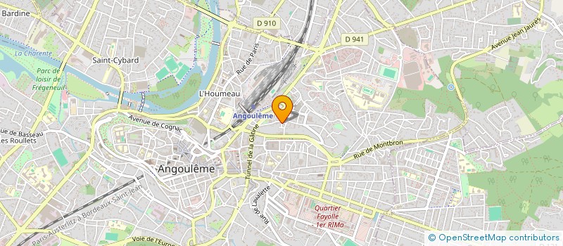 localisation de l'entreprise EUR à ANGOULEME