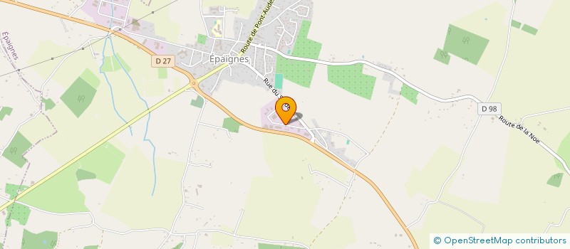 localisation de l'entreprise EUR'DISTRIB à EPAIGNES