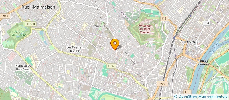 localisation de l'entreprise EUR-FRANCE à RUEIL-MALMAISON