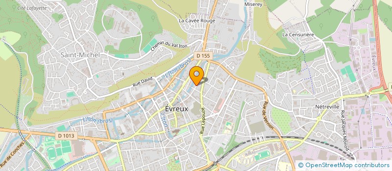 localisation de l'entreprise EUR'O TONIC à EVREUX