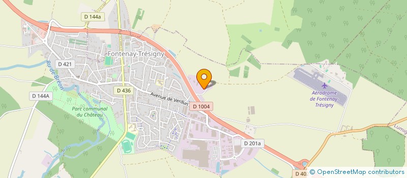 localisation de l'entreprise EUR SERVICES  FONTENAY-TRESIGNY