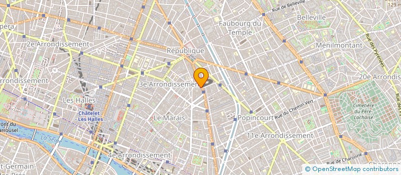 localisation de l'entreprise EUR WAS  PARIS