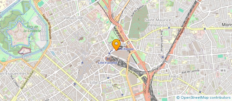 localisation de l'entreprise EURA PUB EURL à LILLE