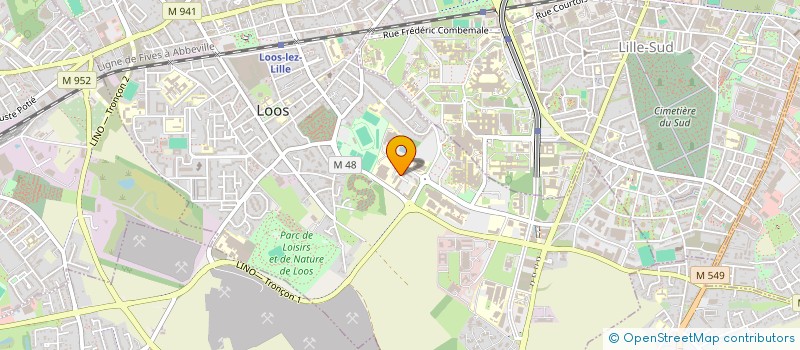 localisation de l'entreprise EURABIOTECH à LOOS