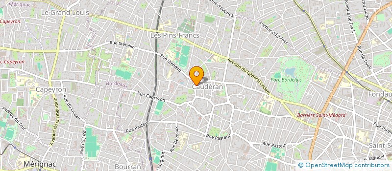 localisation de l'entreprise EURACOM GROUP à BORDEAUX
