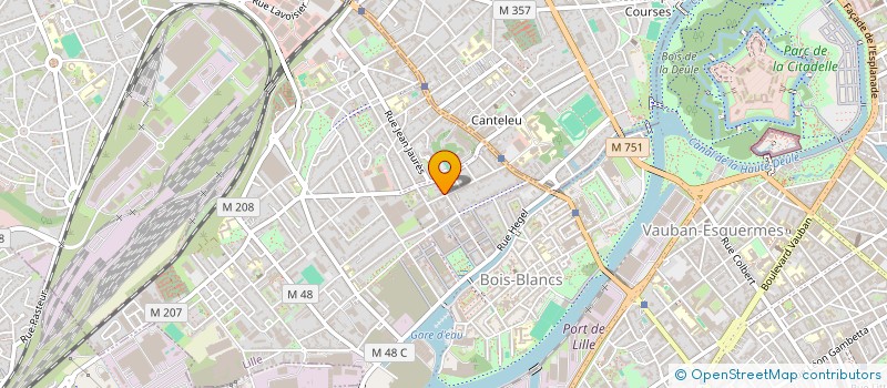 localisation de l'entreprise EURACONTROLE à LILLE