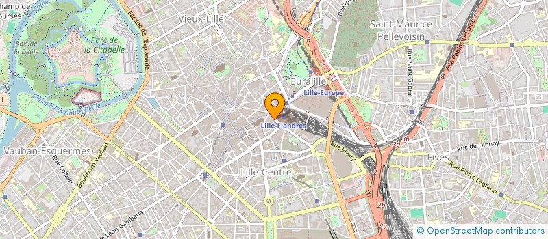 localisation de l'entreprise EURACS à LILLE