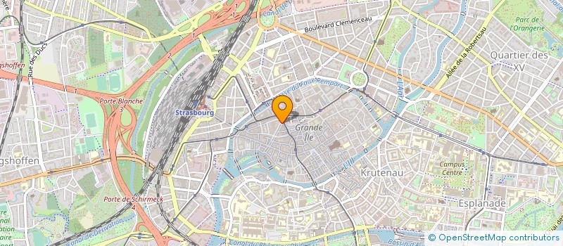 localisation de l'entreprise EURAFFAIRES à STRASBOURG