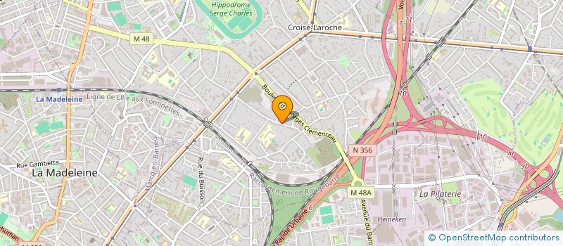 localisation de l'entreprise EURAFIVES DISTRIBUTION à LILLE