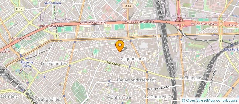 localisation de l'entreprise EURAFREX  PARIS