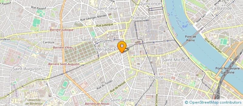 localisation de l'entreprise EURALI  BORDEAUX