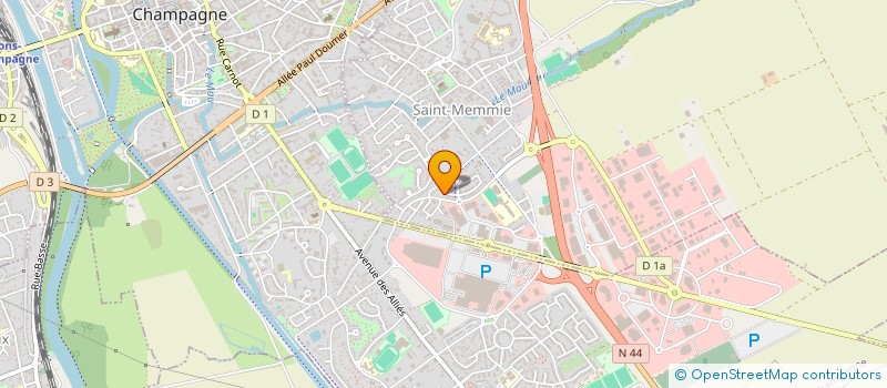 localisation de l'entreprise EURALU à SAINT-MEMMIE